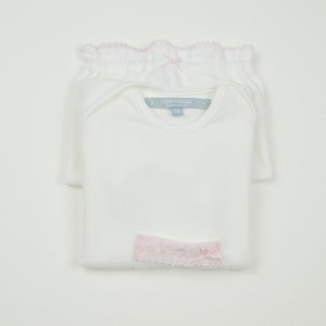 Pijama BLANCO-ROSA