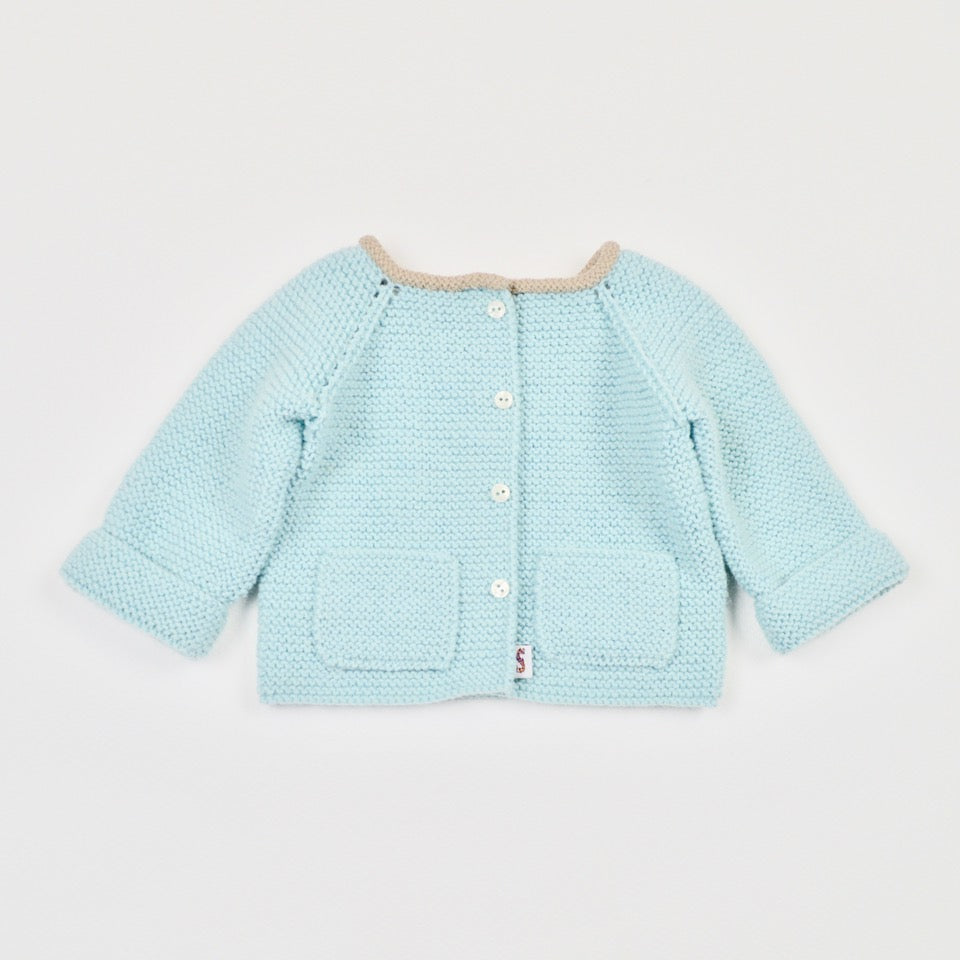 Chaquetita verde agua