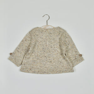 Chaqueta jaspeada en TIERRAS.